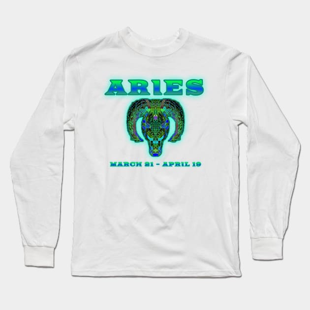 Aries 5b Forest Long Sleeve T-Shirt by Boogie 72
